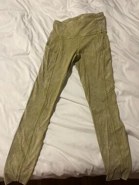 Olive Green High-Waist lululemon Leggings